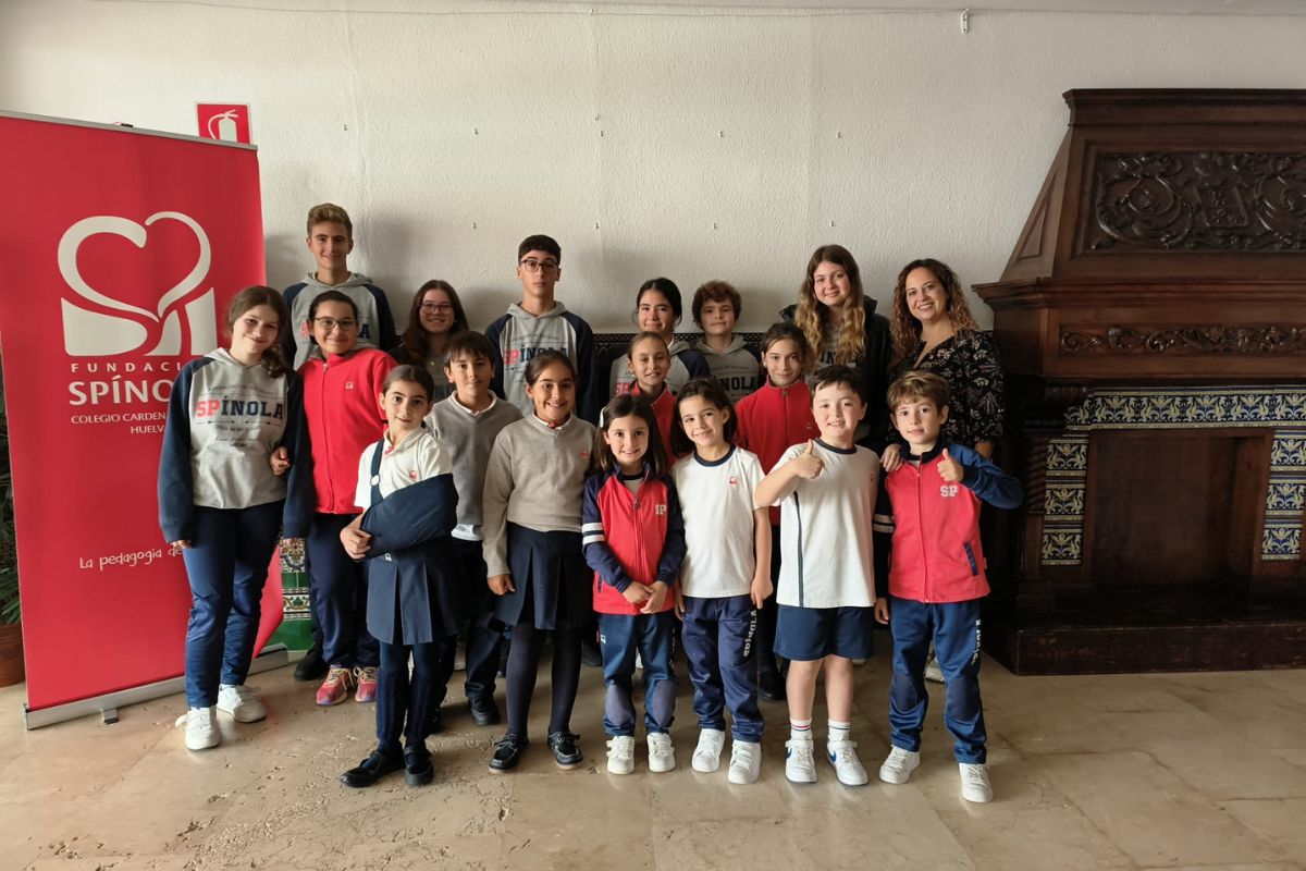 Equipo Eco-escuela del colegio Cardenal Spínola de Huelva